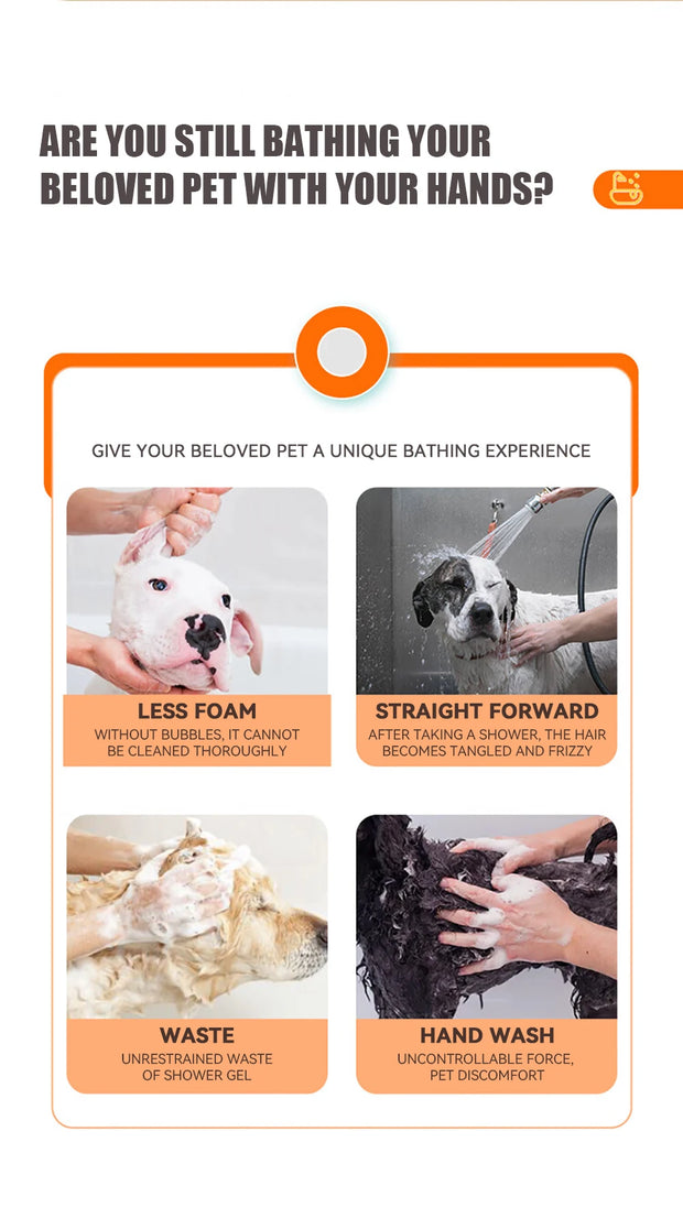 Pet Bath Brush